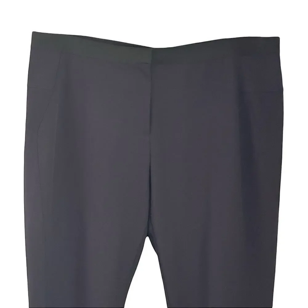 NWT Lafayette 148 New York Tribeca Stretch Skinny Leg Pants Ink Blue Size 3X